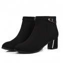 Women's Shoes Spring/Fall/Winter Heels/Bootie/Round Toe /Boots Office & Career/Party & Evening/DressChunky