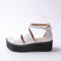 Women's ShoesPlatform Platform / / Creepers Sandals Outdoor / Dress / Casual Black / Red / White