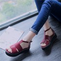 Women's ShoesPlatform Platform / / Creepers Sandals Outdoor / Dress / Casual Black / Red / White